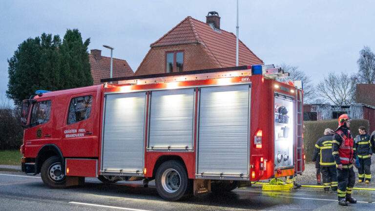 Mindre brand på biogasanlægget