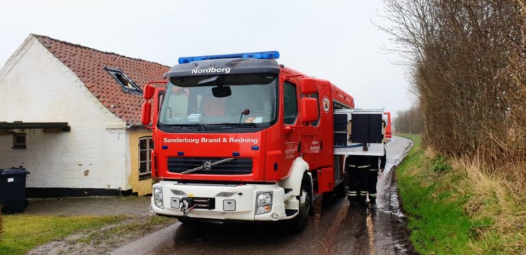 Brand i skorsten