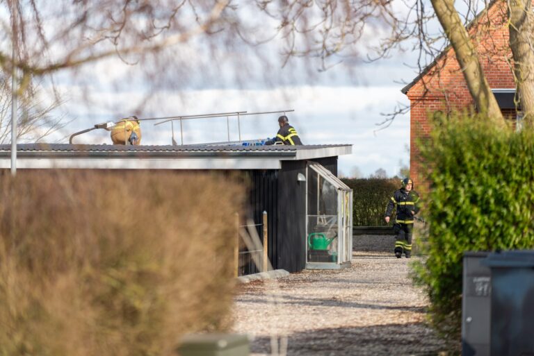 Brand i en villa