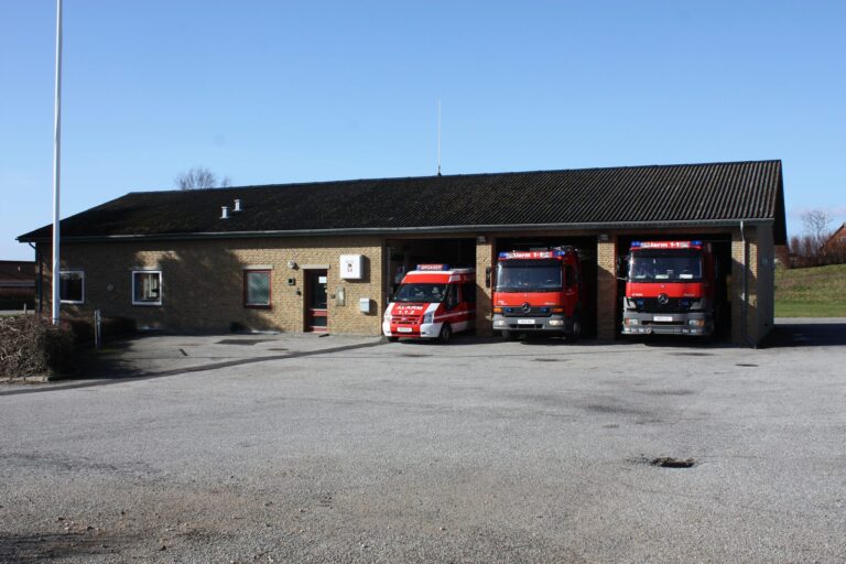 Brand i carport