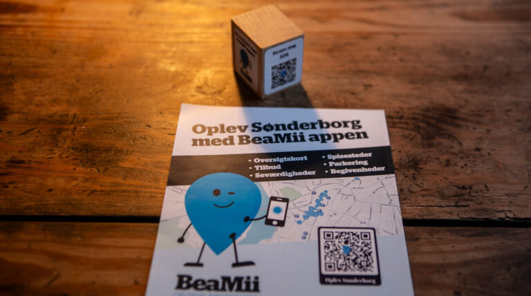 Oplev Sønderborg med Beamii-appen