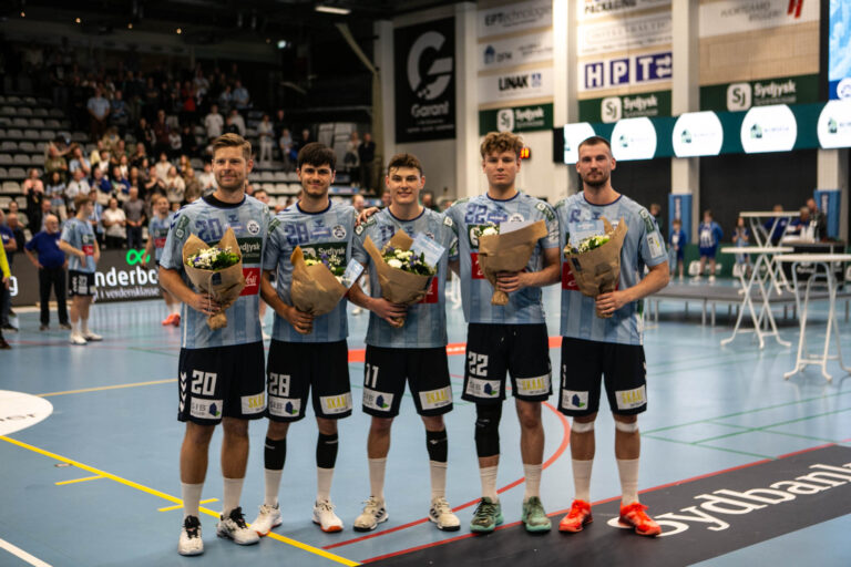 Sæsonens sidste håndboldkamp for byens herreligaholdhold