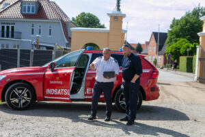 Fik tjekket hvor på Ringriderpladsen der kan køre brandbiler