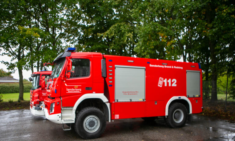 Mindre brand i Augustenborg