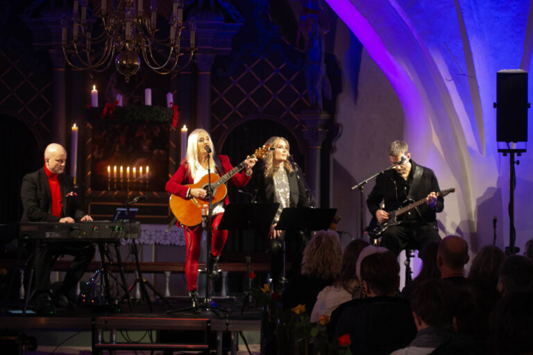 Anne Linnet leverede en stemningsfuld julekoncert
