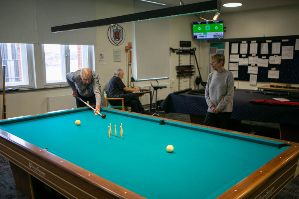 Sådan ser det ud for holdene i Sønderborg Billard Club