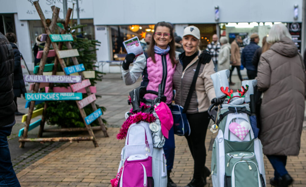 Golfkvinder på medlemsjagt