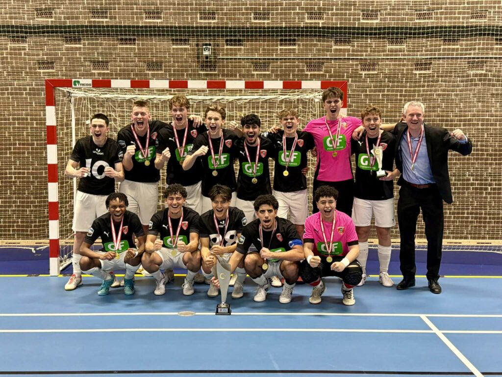 Sønderborg Futsals U19-hold er danske mestre
