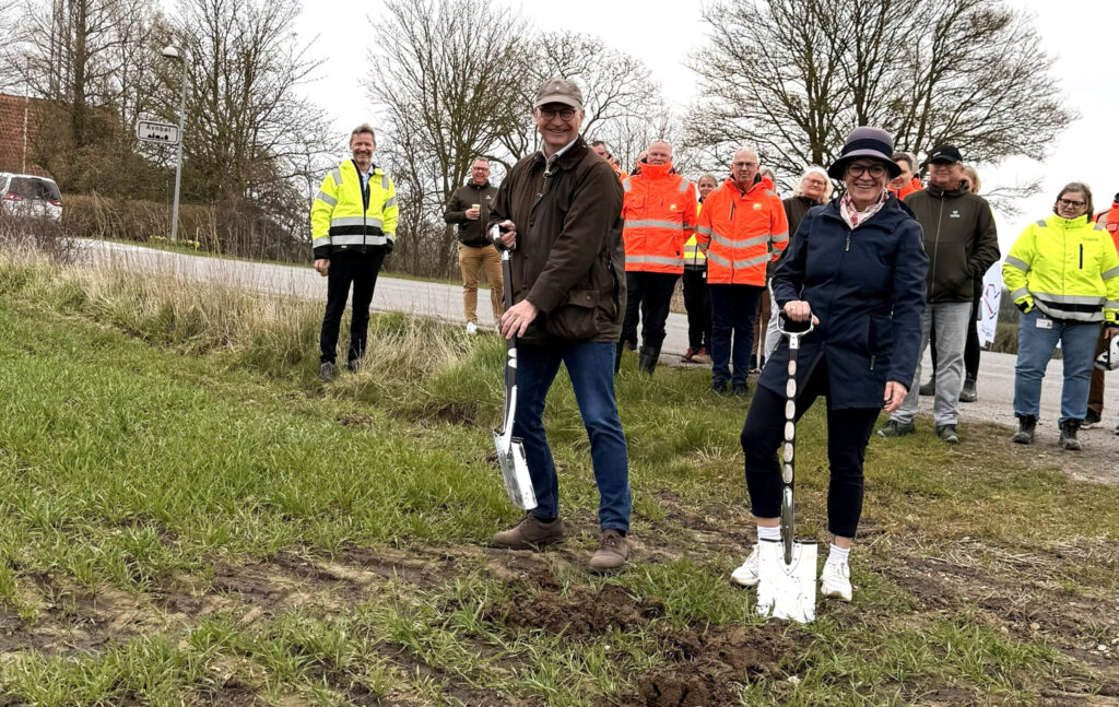 Fjernvarme baner vejen for en cykelsti