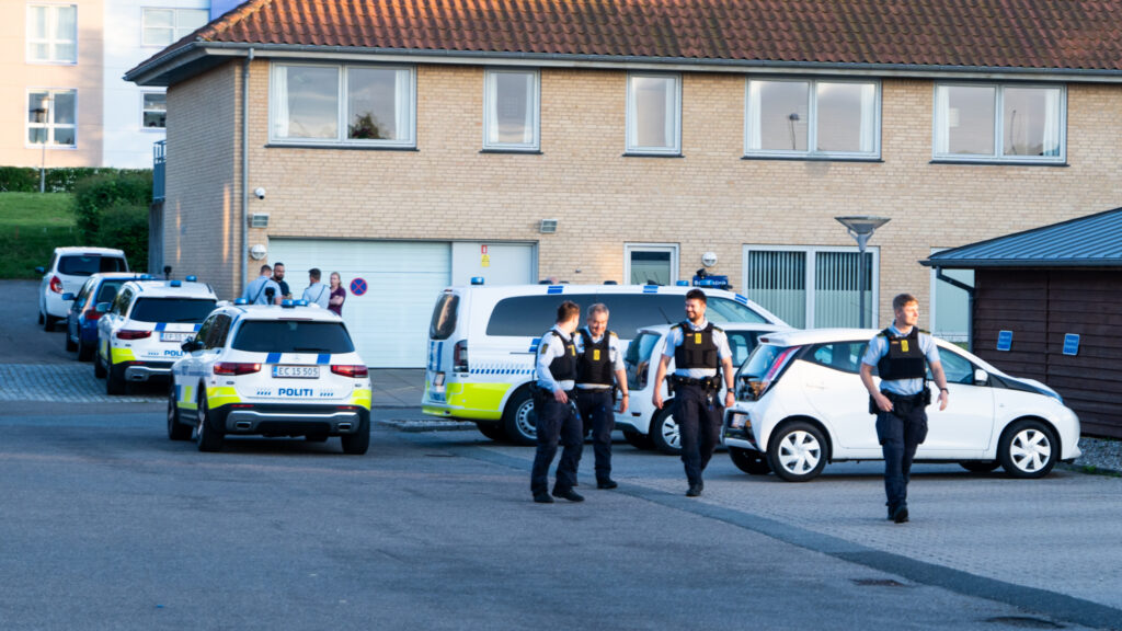 Stor politiindsats ved Center for korttidspladser i Ulkebøl
