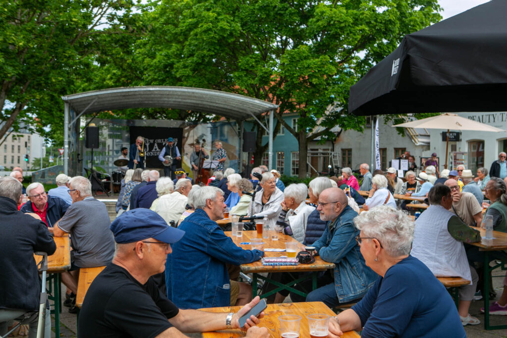 Cityjazz gav liv på Rønhaveplads