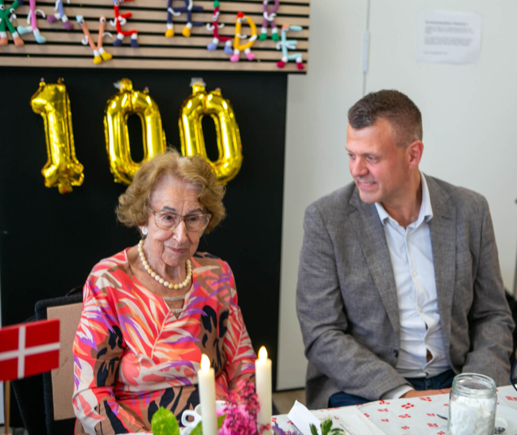 Aktive Ældre fejrede en 100 års fødselsdag