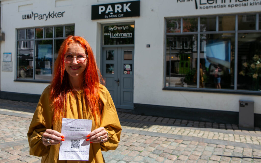 Lena Krag Schmidt starter sin Knæk Cancer-indsamling ved revyens Ladies Night