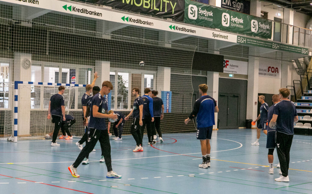 Sønderjyske-spillerne glæder sig til kampen mod Flensburg-Handewitt