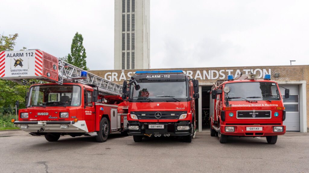 Overordnet går det fint på de kommunale brandstationer