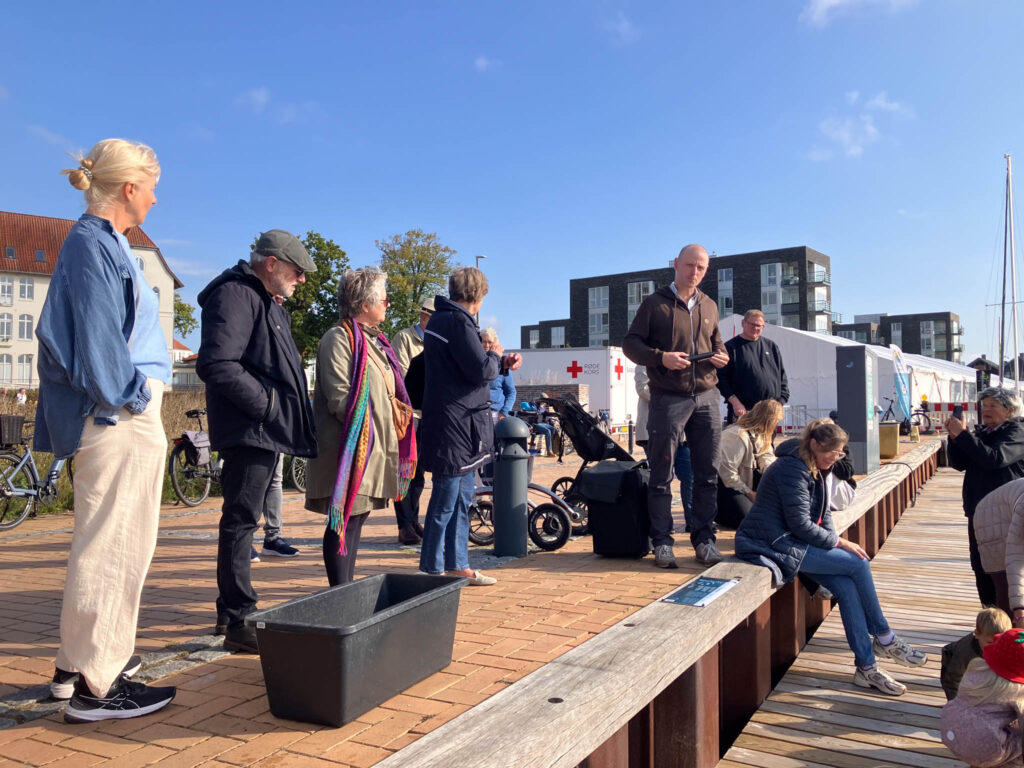 Nu er der fiskebørnehaver i Gråsten Havn