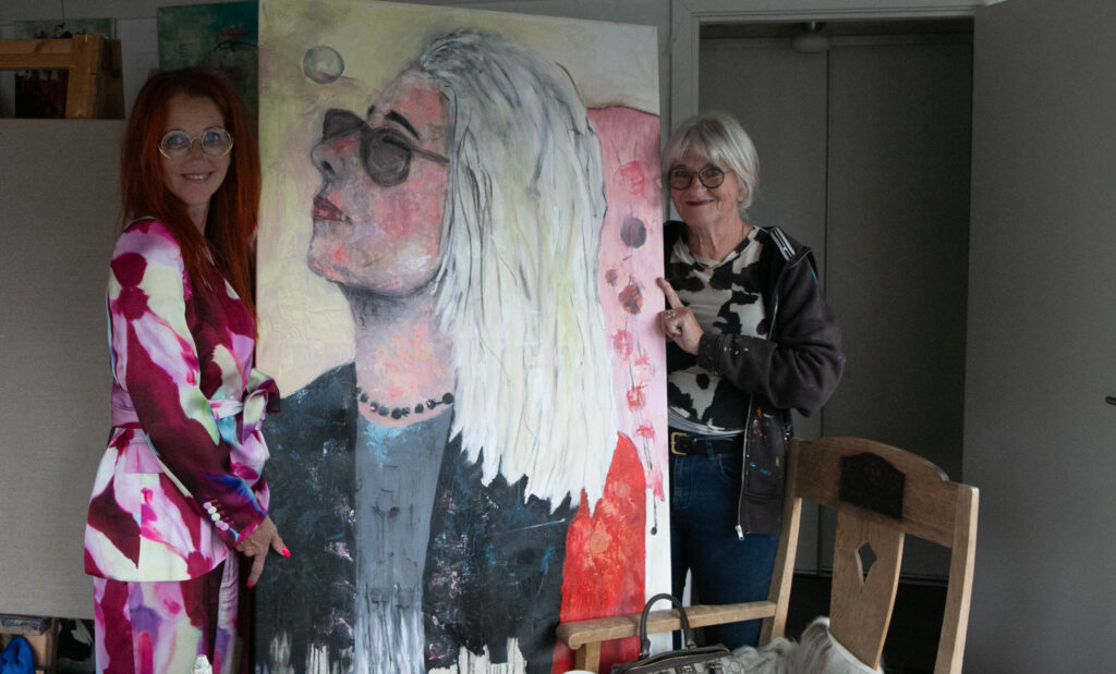 Knæk Cancer: Maleri fra Anne Dorthe Paulsen skal med på auktionen