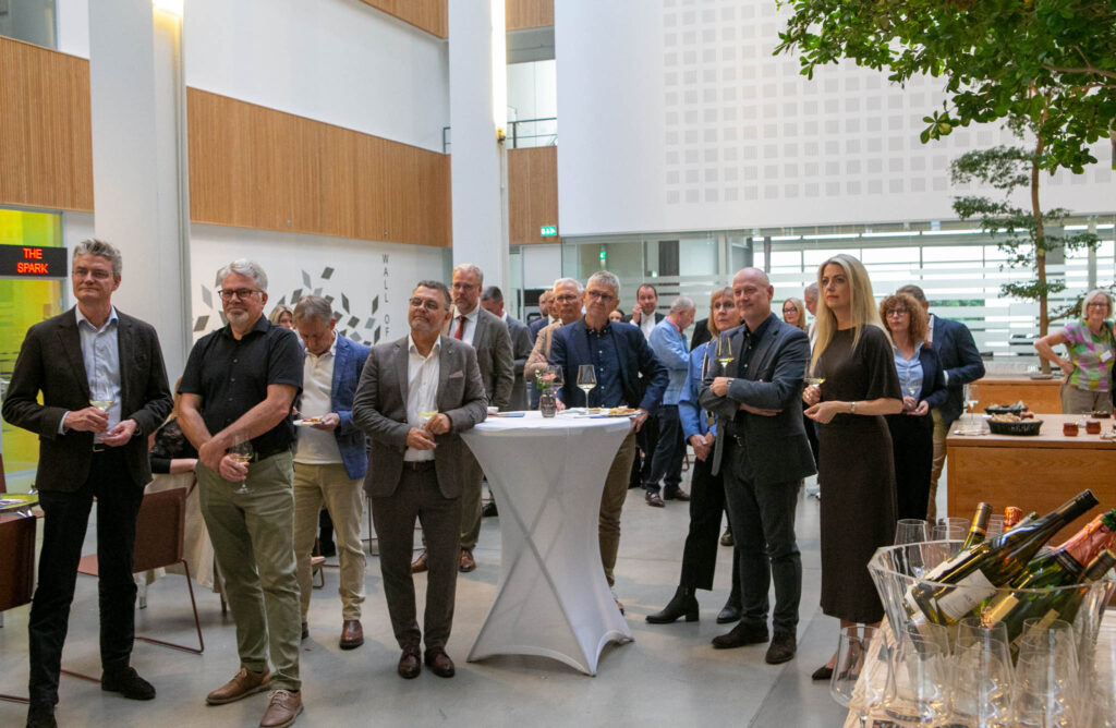 Reception som optakt til åbningskoncerten