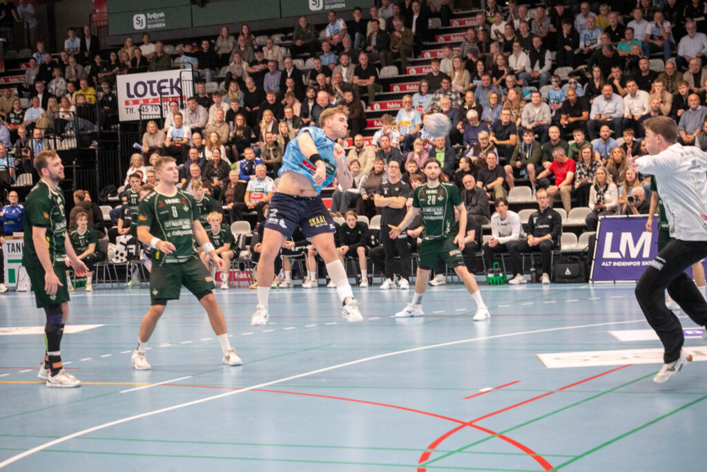Alt for spændende håndboldkamp