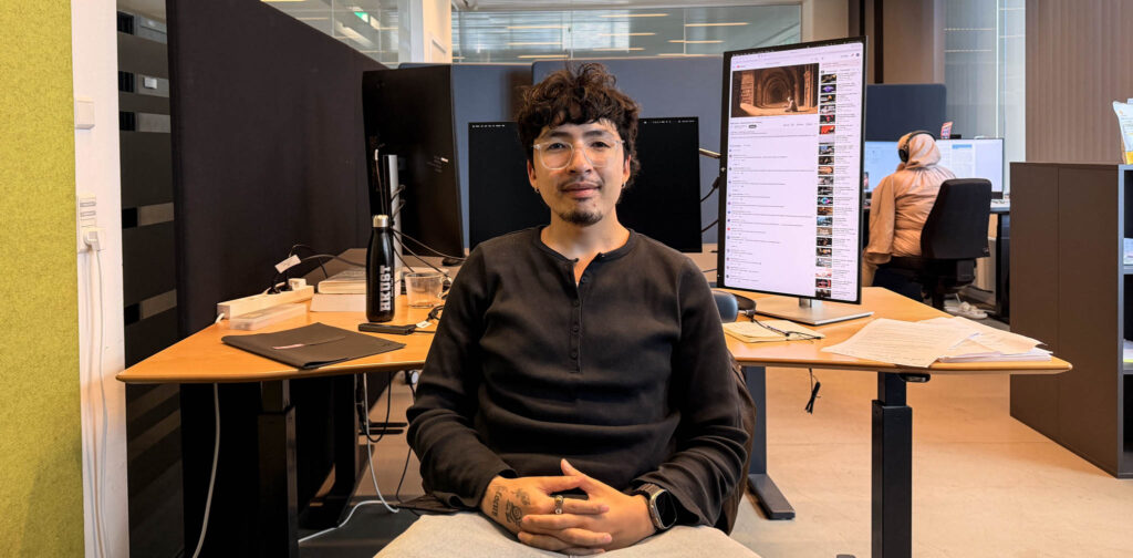 Han kom for at bygge en app og blev forsker